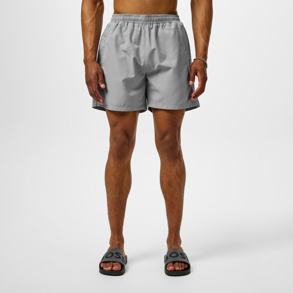 Hugo Boss Dolphin Swim Shorts Mens - Silver 040